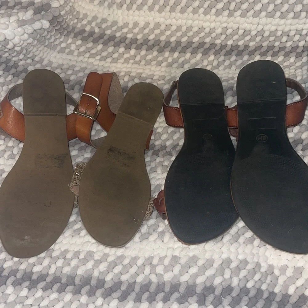 Womens sandals size 6 lot from Maurice’s and Francesca’s - Picture 5 of 5